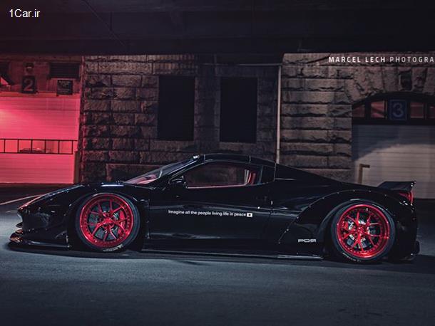 فراری 458، شاهکاری دیگر از Liberty Walk